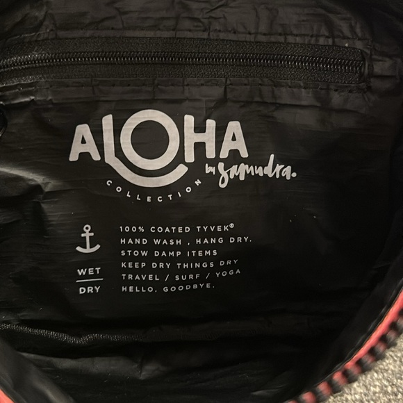 ALOHA Collection Belt Bag with Pink Accents - Picture 2 of 3